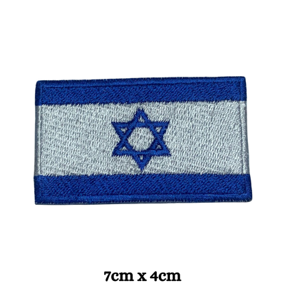 Country Flag Embroidered Patch – Iron On / Sew On National Flag Badge | All Countries Available | Jacket, Backpack, Hat, Uniform – Choose Your Country (A-J)
