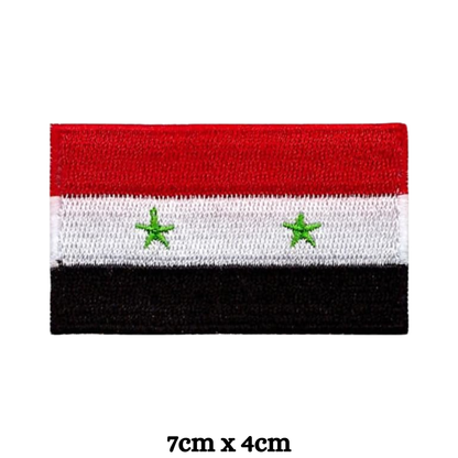Country Flag Embroidered Patch – Iron On / Sew On National Flag Badge | All Countries Available | Jacket, Backpack, Hat, Uniform – Choose Your Country (K-S)