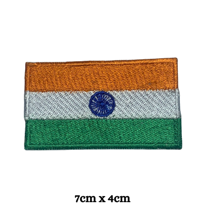 Country Flag Embroidered Patch – Iron On / Sew On National Flag Badge | All Countries Available | Jacket, Backpack, Hat, Uniform – Choose Your Country (A-J)