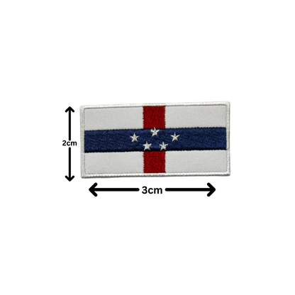 All Country Flag Patches (3 × 2 cm), Embroidered Iron-On/Sew On National Flags, Badge Traveler Gift Patch for Jacket, Backpack, Hat DIY Craft