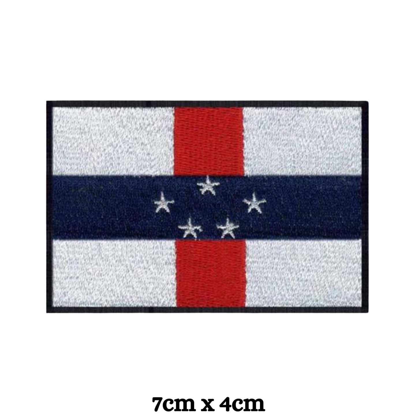 Country Flag Embroidered Patch – Iron On / Sew On National Flag Badge | All Countries Available | Jacket, Backpack, Hat, Uniform – Choose Your Country (A-J)