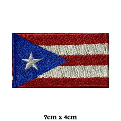 Country Flag Embroidered Patch – Iron On / Sew On National Flag Badge | All Countries Available | Jacket, Backpack, Hat, Uniform – Choose Your Country (K-S)