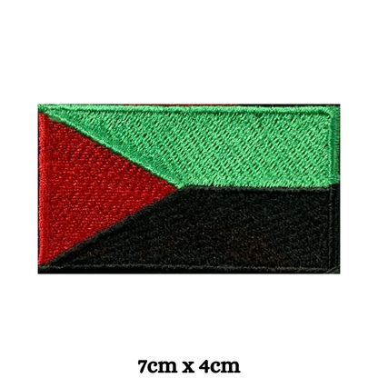 Country Flag Embroidered Patch – Iron On / Sew On National Flag Badge | All Countries Available | Jacket, Backpack, Hat, Uniform – Choose Your Country (K-S)