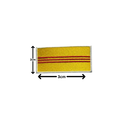 All Country Flag Patches (3 × 2 cm), Embroidered Iron-On/Sew On National Flags, Badge Traveler Gift Patch for Jacket, Backpack, Hat DIY Craft (K-S)