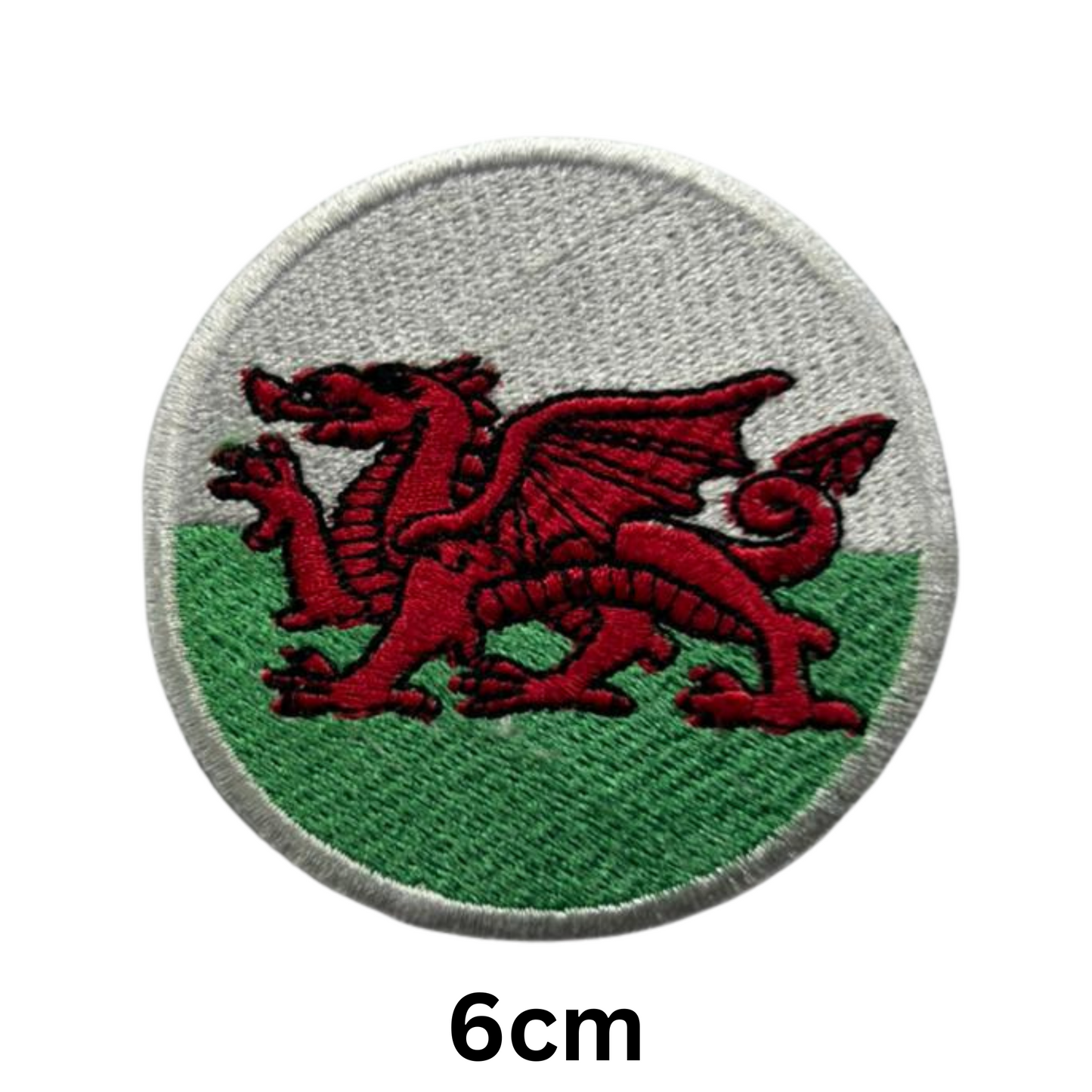 Round Flag Patch – 6cm Circular Embroidered Iron On / Sew On National Flag Badge | All Countries | Tactical Military Emblem for Hats, Jackets, Backpacks, Uniforms – Choose Your Country (T-Z)