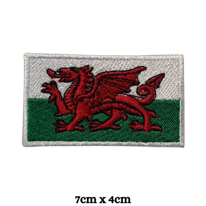 Country Flag Embroidered Patch – Iron On / Sew On National Flag Badge | All Countries Available | Jacket, Backpack, Hat, Uniform – Choose Your Country (T-Z)