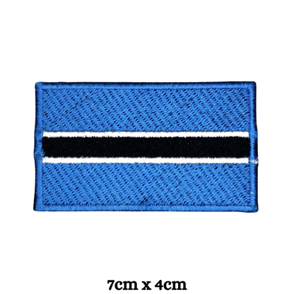 Country Flag Embroidered Patch – Iron On / Sew On National Flag Badge | All Countries Available | Jacket, Backpack, Hat, Uniform – Choose Your Country (A-J)