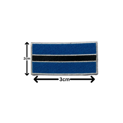 All Country Flag Patches (3 × 2 cm), Embroidered Iron-On/Sew On National Flags, Badge Traveler Gift Patch for Jacket, Backpack, Hat DIY Craft