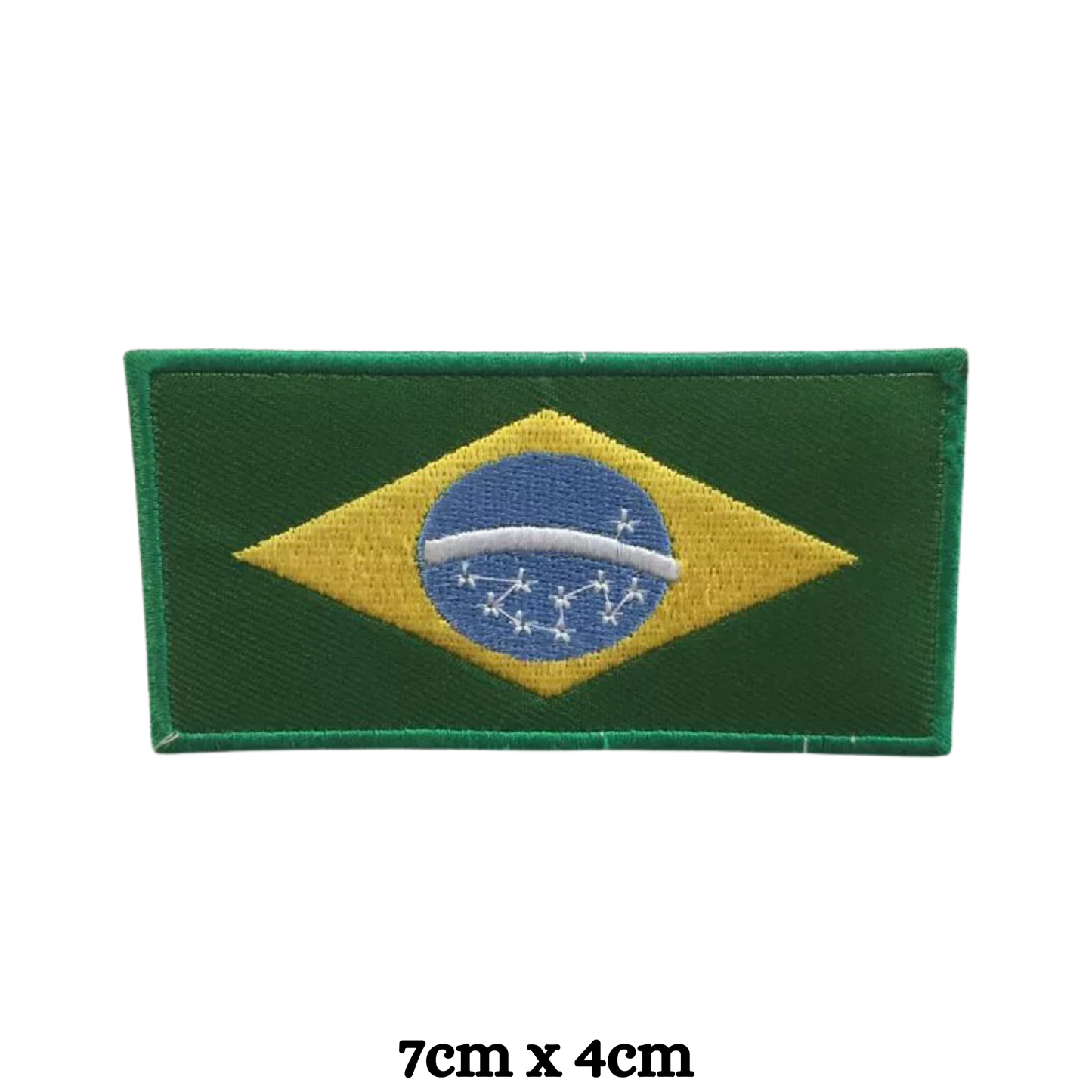 Country Flag Embroidered Patch – Iron On / Sew On National Flag Badge | All Countries Available | Jacket, Backpack, Hat, Uniform – Choose Your Country (A-J)