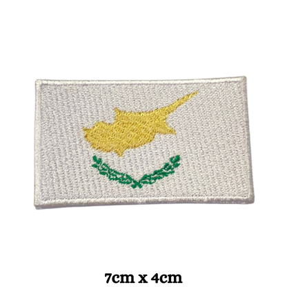 Country Flag Embroidered Patch – Iron On / Sew On National Flag Badge | All Countries Available | Jacket, Backpack, Hat, Uniform – Choose Your Country (A-J)