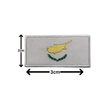 All Country Flag Patches (3 × 2 cm), Embroidered Iron-On/Sew On National Flags, Badge Traveler Gift Patch for Jacket, Backpack, Hat DIY Craft