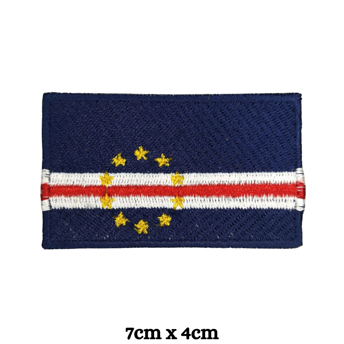 Country Flag Embroidered Patch – Iron On / Sew On National Flag Badge | All Countries Available | Jacket, Backpack, Hat, Uniform – Choose Your Country (A-J)