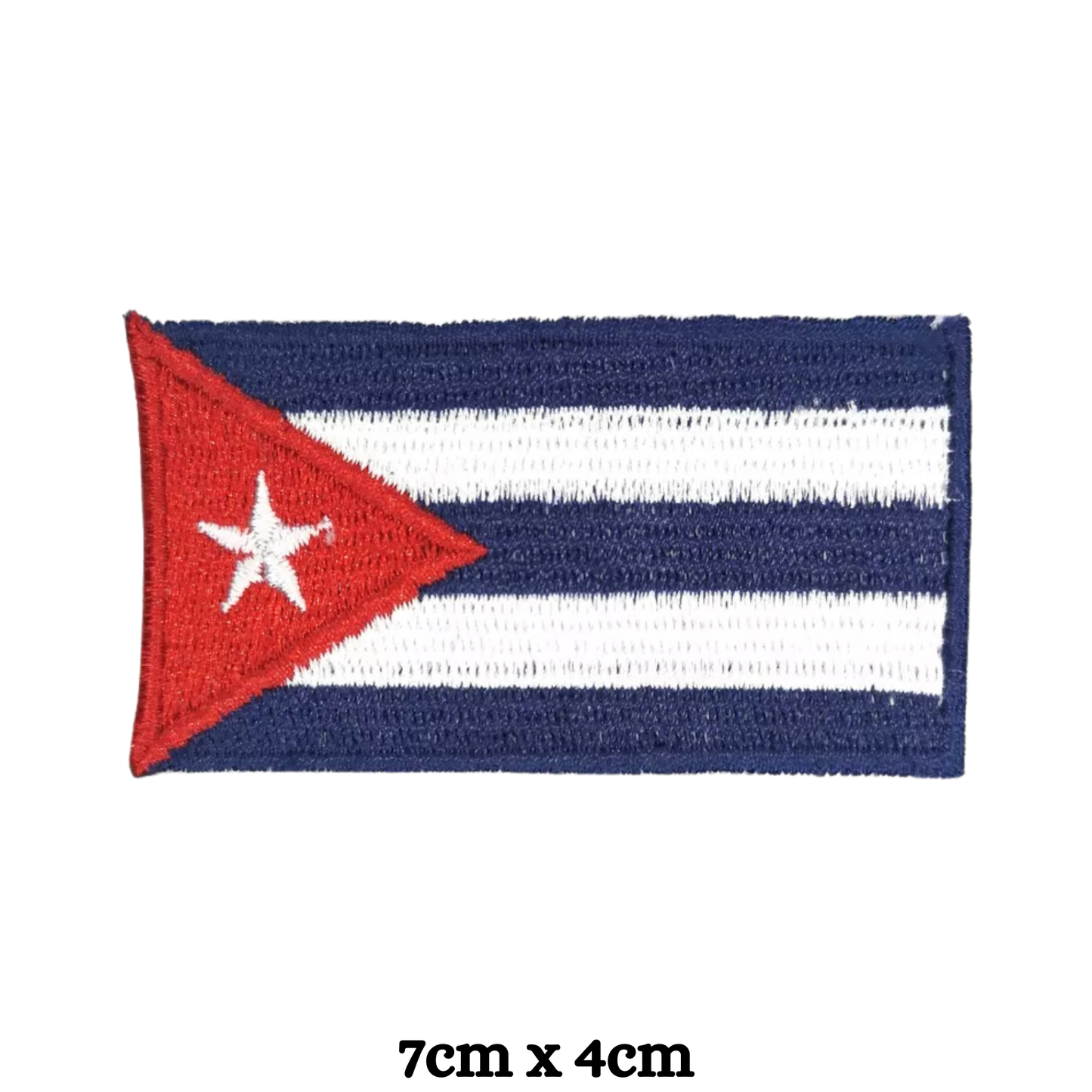 Country Flag Embroidered Patch – Iron On / Sew On National Flag Badge | All Countries Available | Jacket, Backpack, Hat, Uniform – Choose Your Country (A-J)