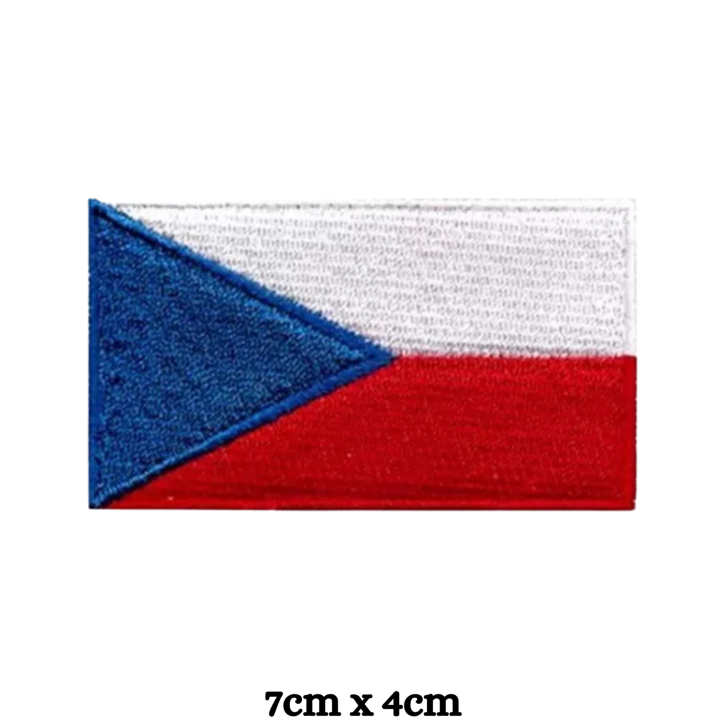 Country Flag Embroidered Patch – Iron On / Sew On National Flag Badge | All Countries Available | Jacket, Backpack, Hat, Uniform – Choose Your Country (A-J)