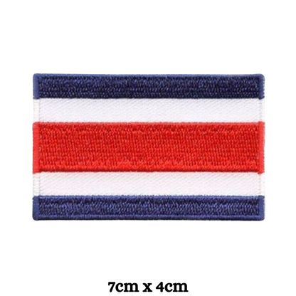Country Flag Embroidered Patch – Iron On / Sew On National Flag Badge | All Countries Available | Jacket, Backpack, Hat, Uniform – Choose Your Country (A-J)