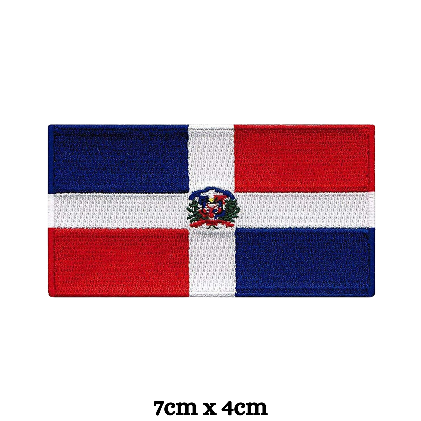 Country Flag Embroidered Patch – Iron On / Sew On National Flag Badge | All Countries Available | Jacket, Backpack, Hat, Uniform – Choose Your Country (A-J)