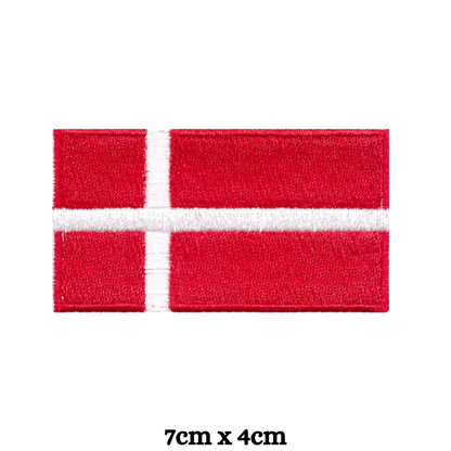 Country Flag Embroidered Patch – Iron On / Sew On National Flag Badge | All Countries Available | Jacket, Backpack, Hat, Uniform – Choose Your Country (A-J)