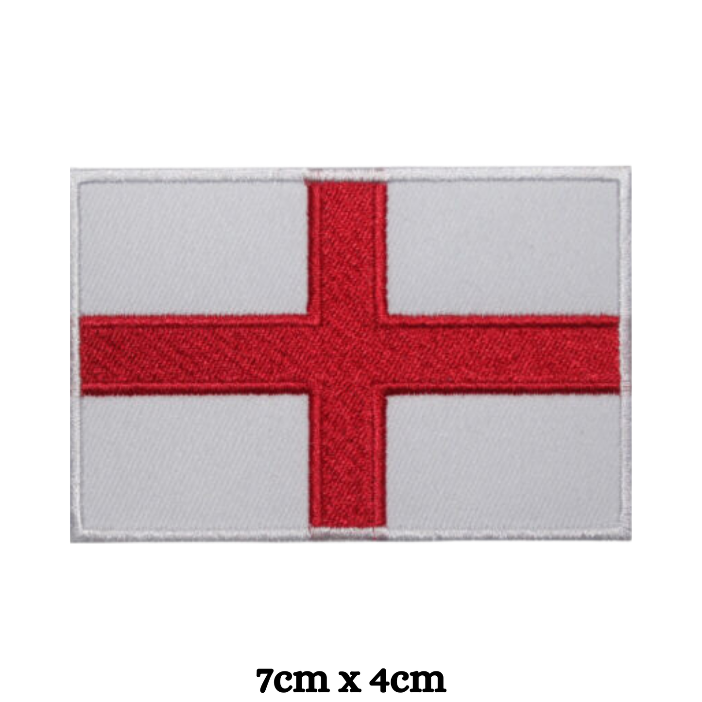 Country Flag Embroidered Patch – Iron On / Sew On National Flag Badge | All Countries Available | Jacket, Backpack, Hat, Uniform – Choose Your Country (A-J)