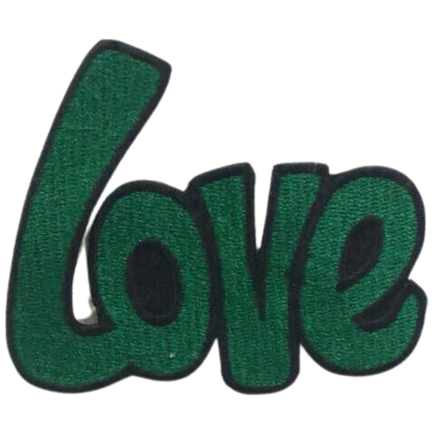 Life and Love Slogan Embroidered Patches - Iron On and Sew On Applique Badges for Jackets, Jeans, Backpacks, Bags, Clothing and DIY Crafts.