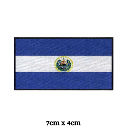 Country Flag Embroidered Patch – Iron On / Sew On National Flag Badge | All Countries Available | Jacket, Backpack, Hat, Uniform – Choose Your Country (A-J)