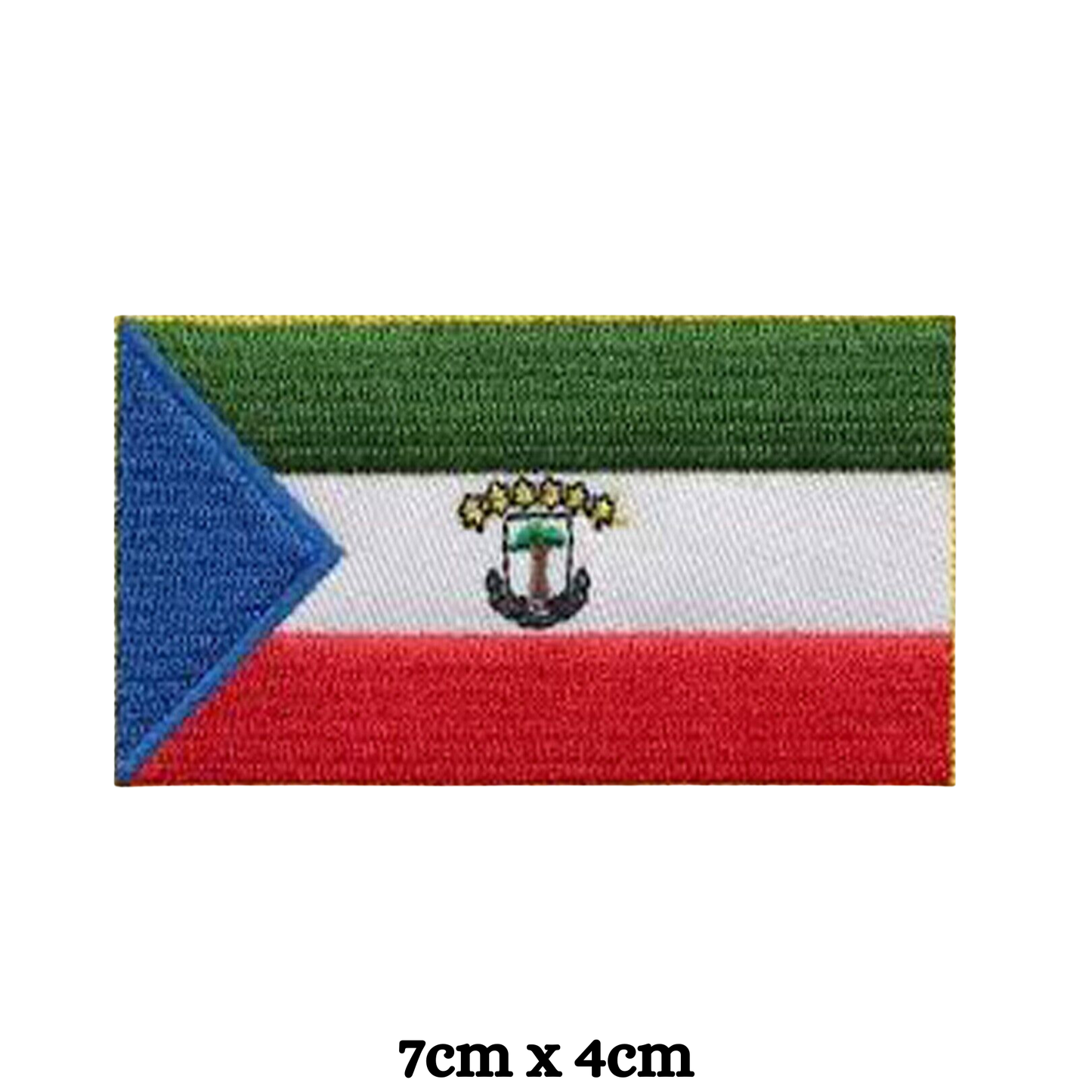 Country Flag Embroidered Patch – Iron On / Sew On National Flag Badge | All Countries Available | Jacket, Backpack, Hat, Uniform – Choose Your Country (A-J)
