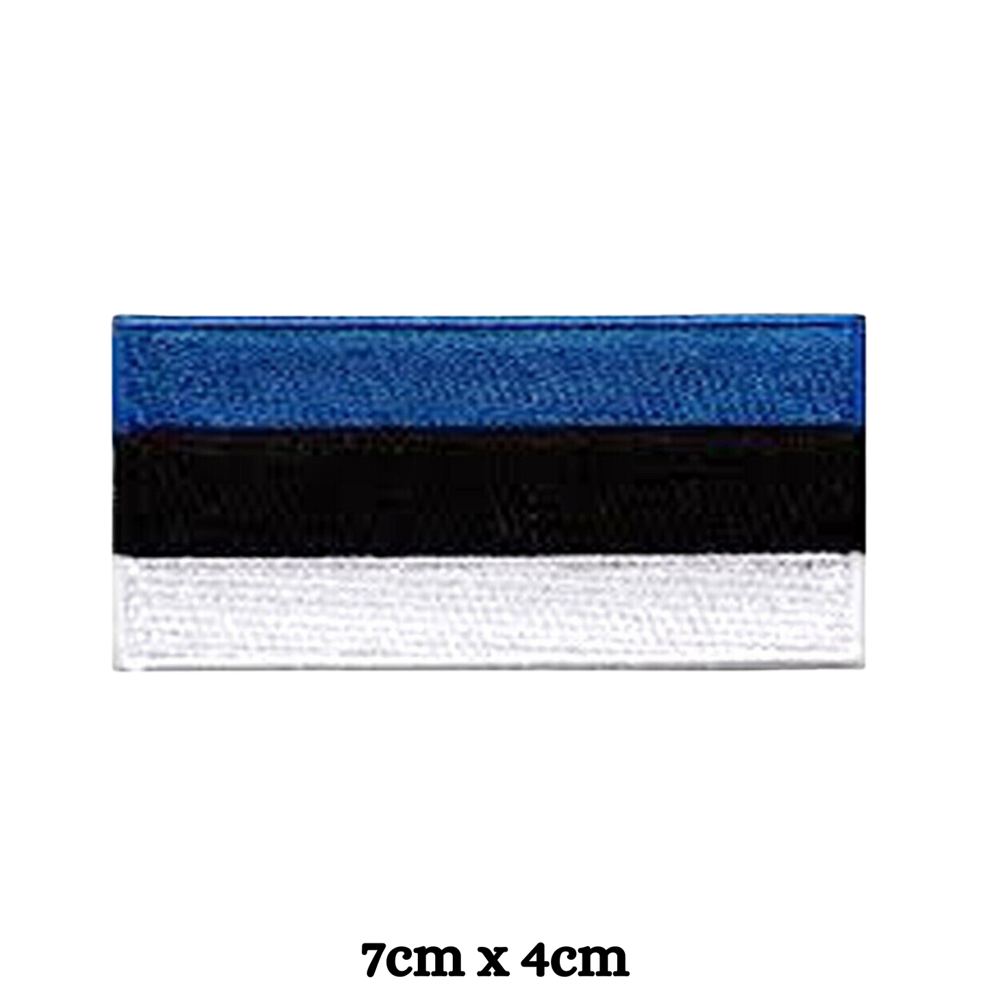 Country Flag Embroidered Patch – Iron On / Sew On National Flag Badge | All Countries Available | Jacket, Backpack, Hat, Uniform – Choose Your Country (A-J)
