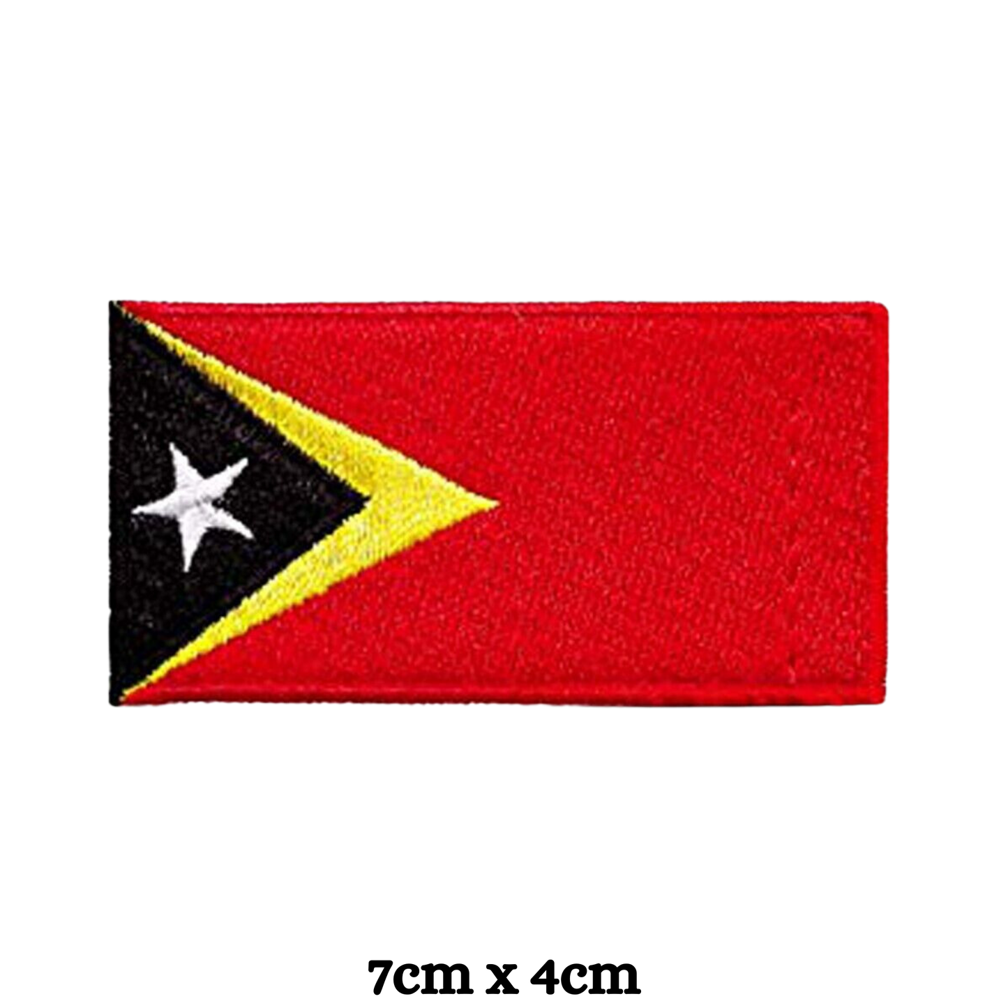 Country Flag Embroidered Patch – Iron On / Sew On National Flag Badge | All Countries Available | Jacket, Backpack, Hat, Uniform – Choose Your Country (T-Z)