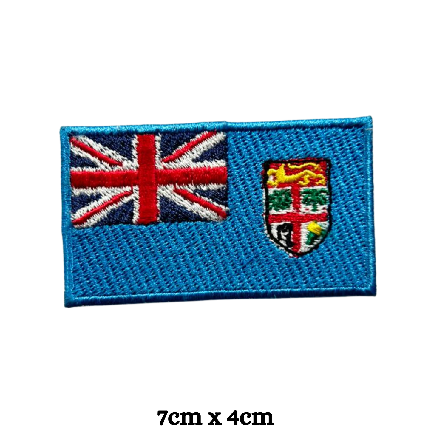 Country Flag Embroidered Patch – Iron On / Sew On National Flag Badge | All Countries Available | Jacket, Backpack, Hat, Uniform – Choose Your Country (A-J)