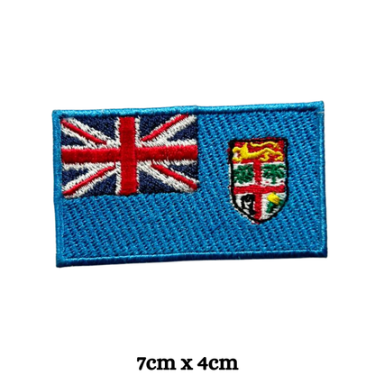 Country Flag Embroidered Patch – Iron On / Sew On National Flag Badge | All Countries Available | Jacket, Backpack, Hat, Uniform – Choose Your Country (A-J)