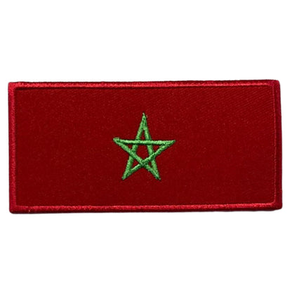 All Country Flag Patches (3 × 2 cm), Embroidered Iron-On/Sew On National Flags, Badge Traveler Gift Patch for Jacket, Backpack, Hat DIY Craft (T-Z)