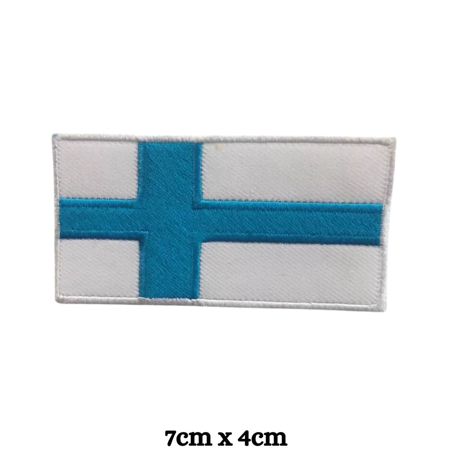 Country Flag Embroidered Patch – Iron On / Sew On National Flag Badge | All Countries Available | Jacket, Backpack, Hat, Uniform – Choose Your Country (A-J)