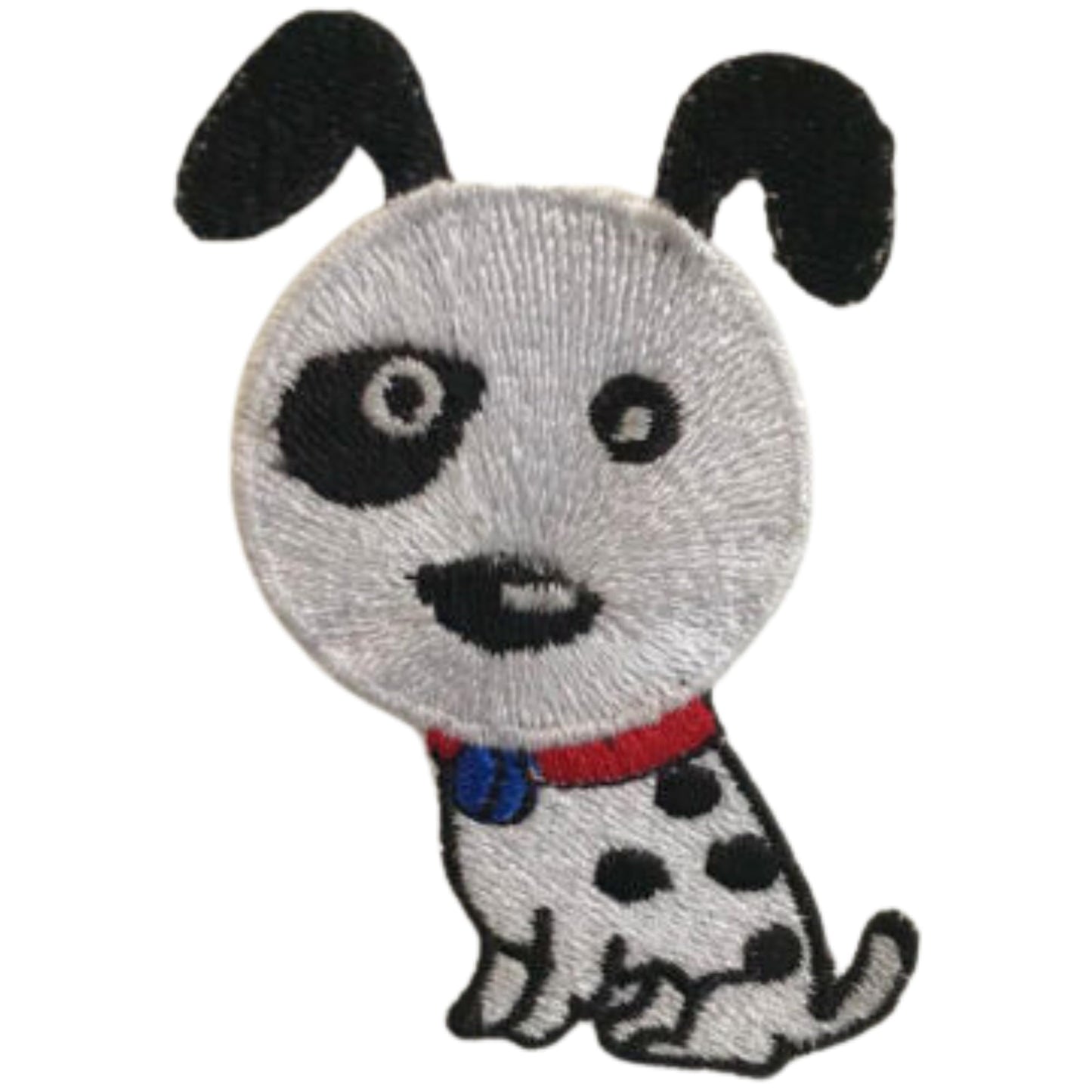 Dalmatian Dog Embroidery Iron-On Patches for Clothing Sew-On Applique for DIY Crafts Denim Jackets Jeans Backpacks