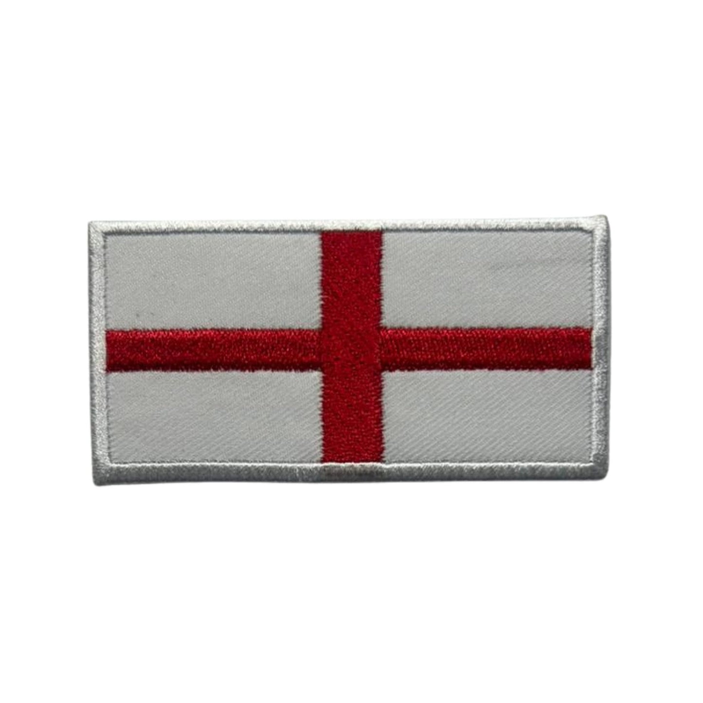 UK and England National Flag Embroidered Patches – Iron On/Sew On Badge in Different Shapes and Various Sizes for Jackets, Backpacks, Hats and DIY Crafts.