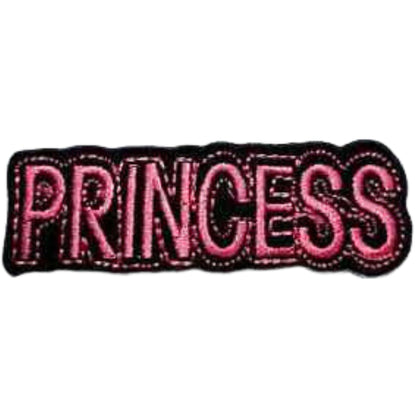Princess Kids Embroidery Iron-On Patches for Clothing Sew-On Applique for DIY Crafts Denim Jackets Jeans Backpacks