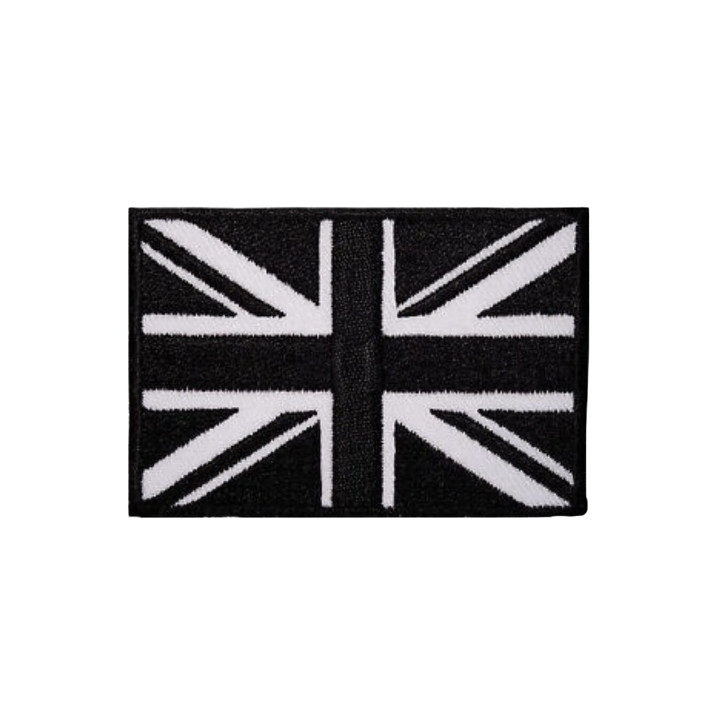 UK and England National Flag Embroidered Patches – Iron On/Sew On Badge in Different Shapes and Various Sizes for Jackets, Backpacks, Hats and DIY Crafts.