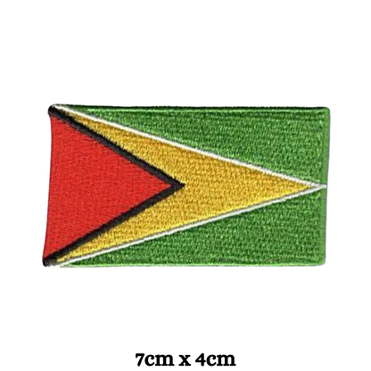 Country Flag Embroidered Patch – Iron On / Sew On National Flag Badge | All Countries Available | Jacket, Backpack, Hat, Uniform – Choose Your Country (A-J)