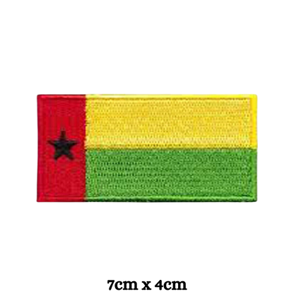 Country Flag Embroidered Patch – Iron On / Sew On National Flag Badge | All Countries Available | Jacket, Backpack, Hat, Uniform – Choose Your Country (A-J)