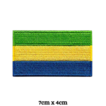 Country Flag Embroidered Patch – Iron On / Sew On National Flag Badge | All Countries Available | Jacket, Backpack, Hat, Uniform – Choose Your Country (A-J)