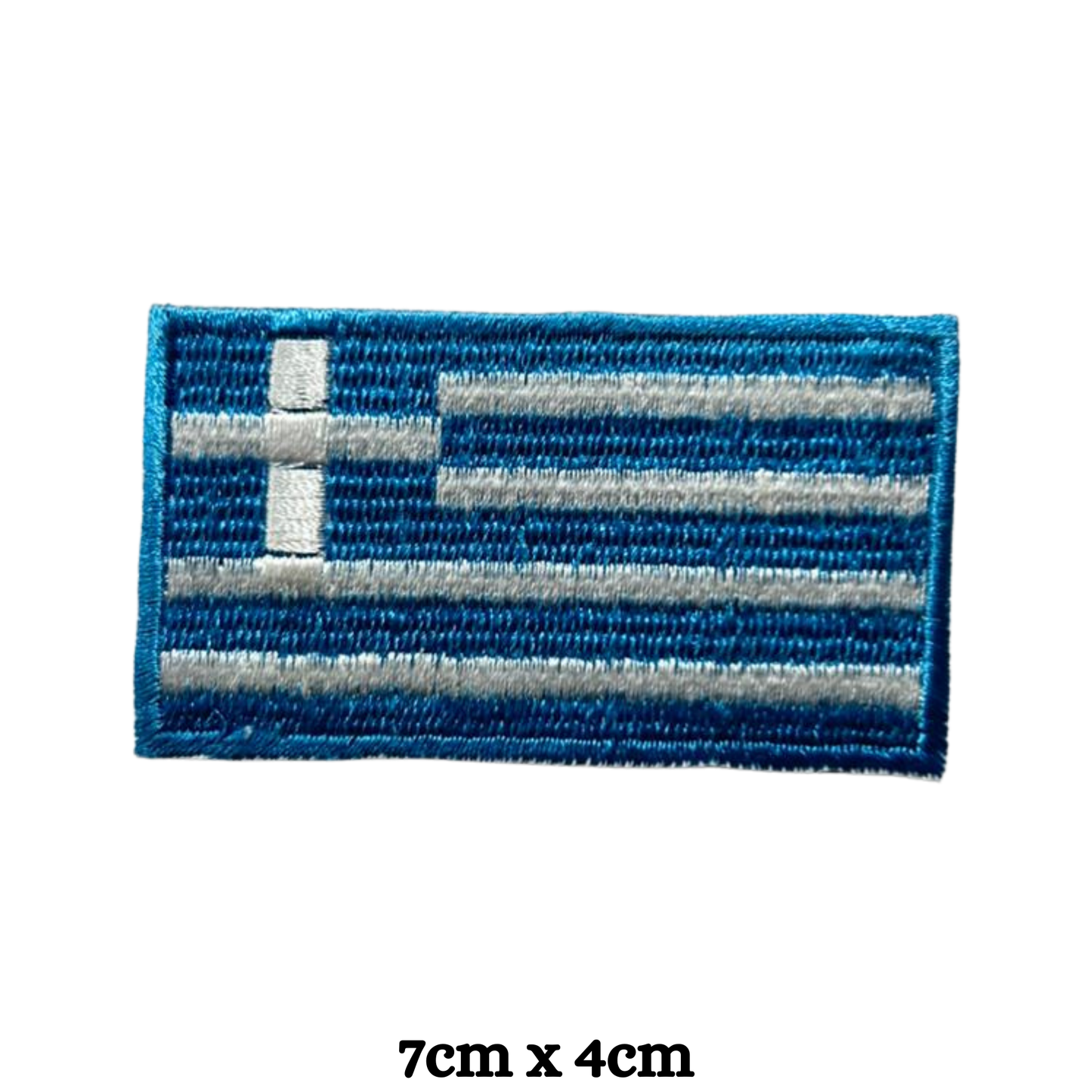Country Flag Embroidered Patch – Iron On / Sew On National Flag Badge | All Countries Available | Jacket, Backpack, Hat, Uniform – Choose Your Country (A-J)