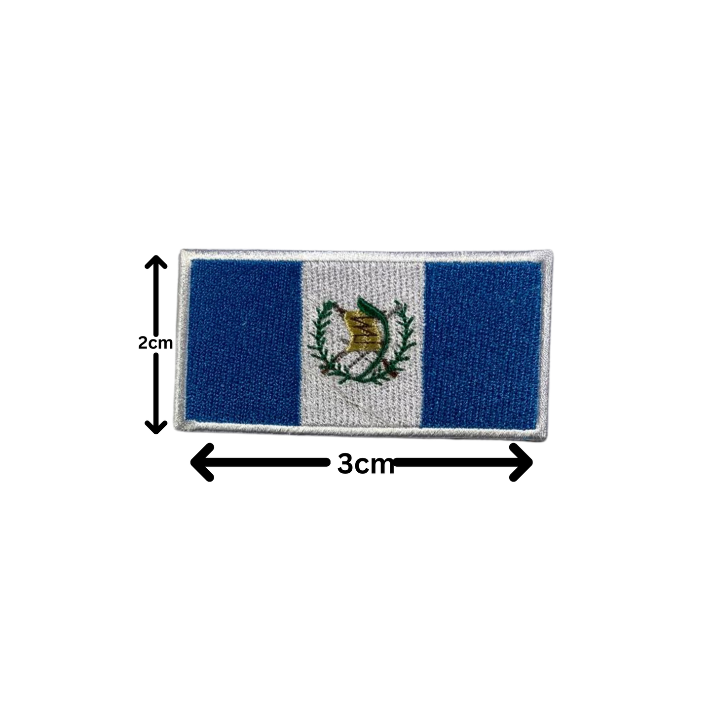All Country Flag Patches (3 × 2 cm), Embroidered Iron-On/Sew On National Flags, Badge Traveler Gift Patch for Jacket, Backpack, Hat DIY Craft