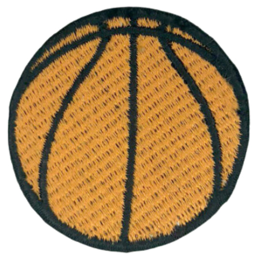 Basketball Sport Embroidery Iron-On Patches for Clothing Sew-On Applique for DIY Crafts Denim Jackets Jeans Backpacks