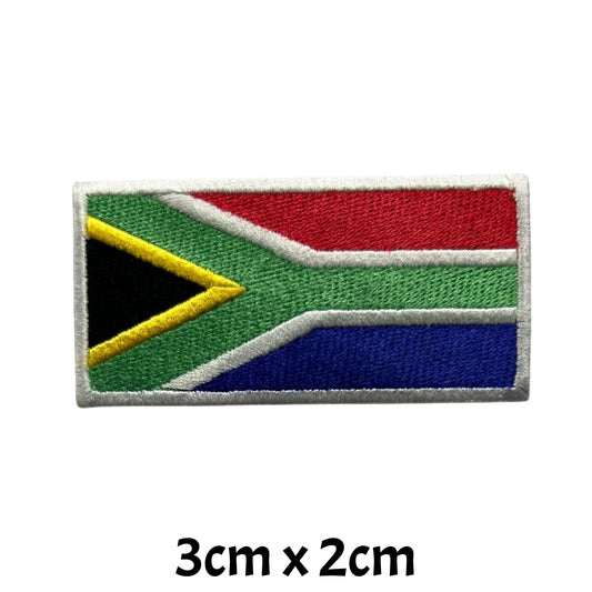 All Country Flag Patches (3 × 2 cm), Embroidered Iron-On/Sew On National Flags, Badge Traveler Gift Patch for Jacket, Backpack, Hat DIY Craft