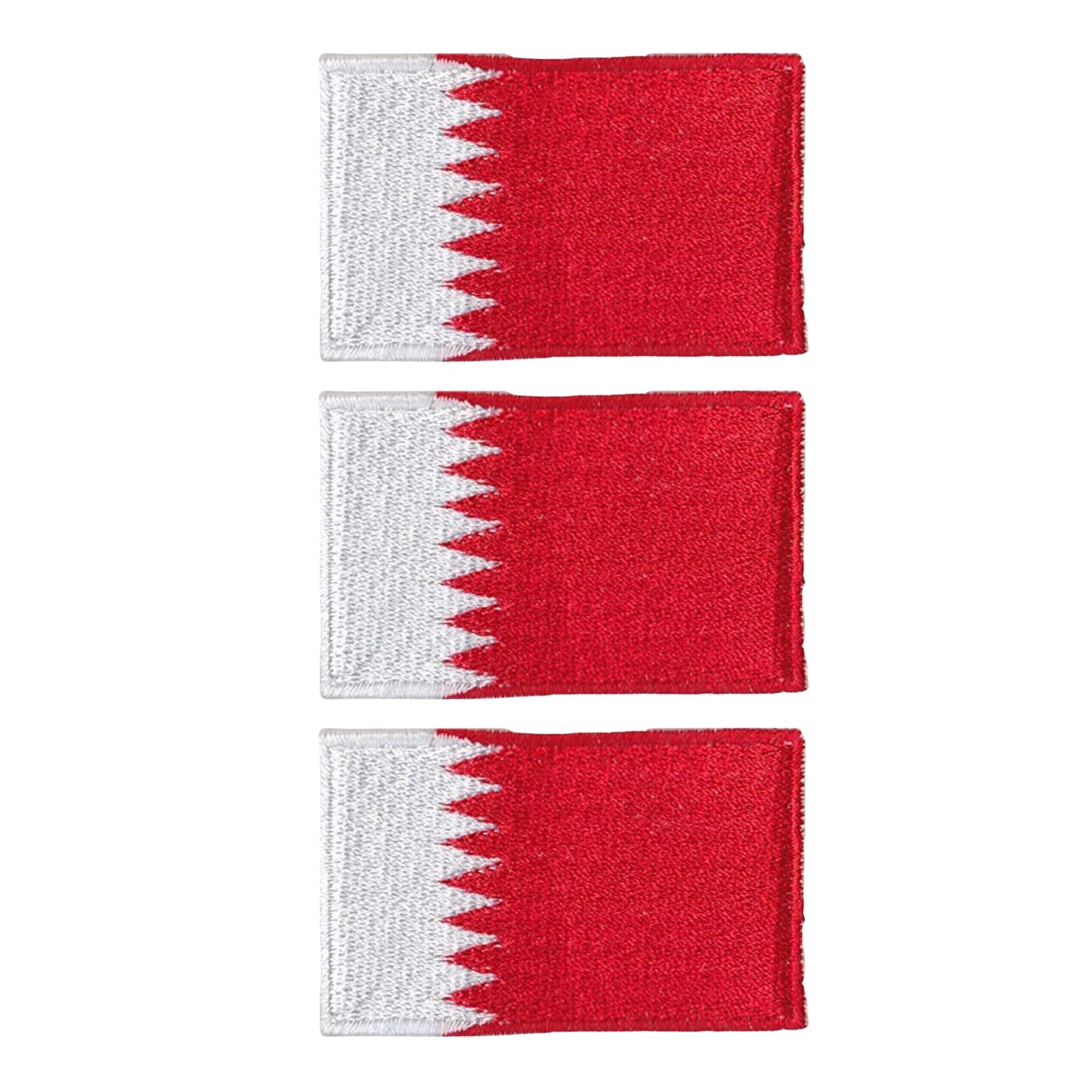 3 Pieces All Countries Flag Patches, 7×4 cm Embroidered Iron-On/Sew On National Flags, World Country Badge Appliques for Vest, Jacket, Backpack, Hat,(A-J)