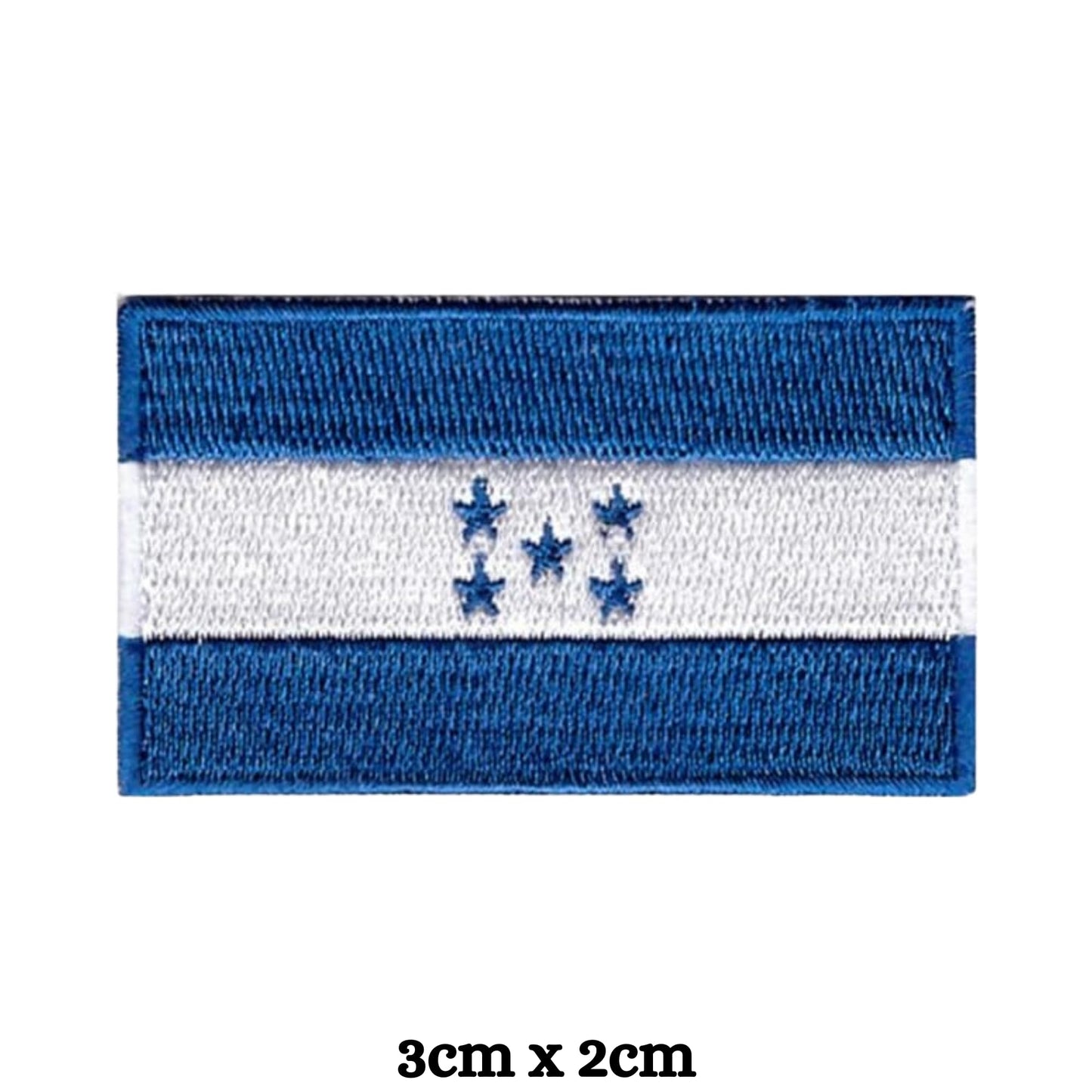 All Country Flag Patches (3 × 2 cm), Embroidered Iron-On/Sew On National Flags, Badge Traveler Gift Patch for Jacket, Backpack, Hat DIY Craft