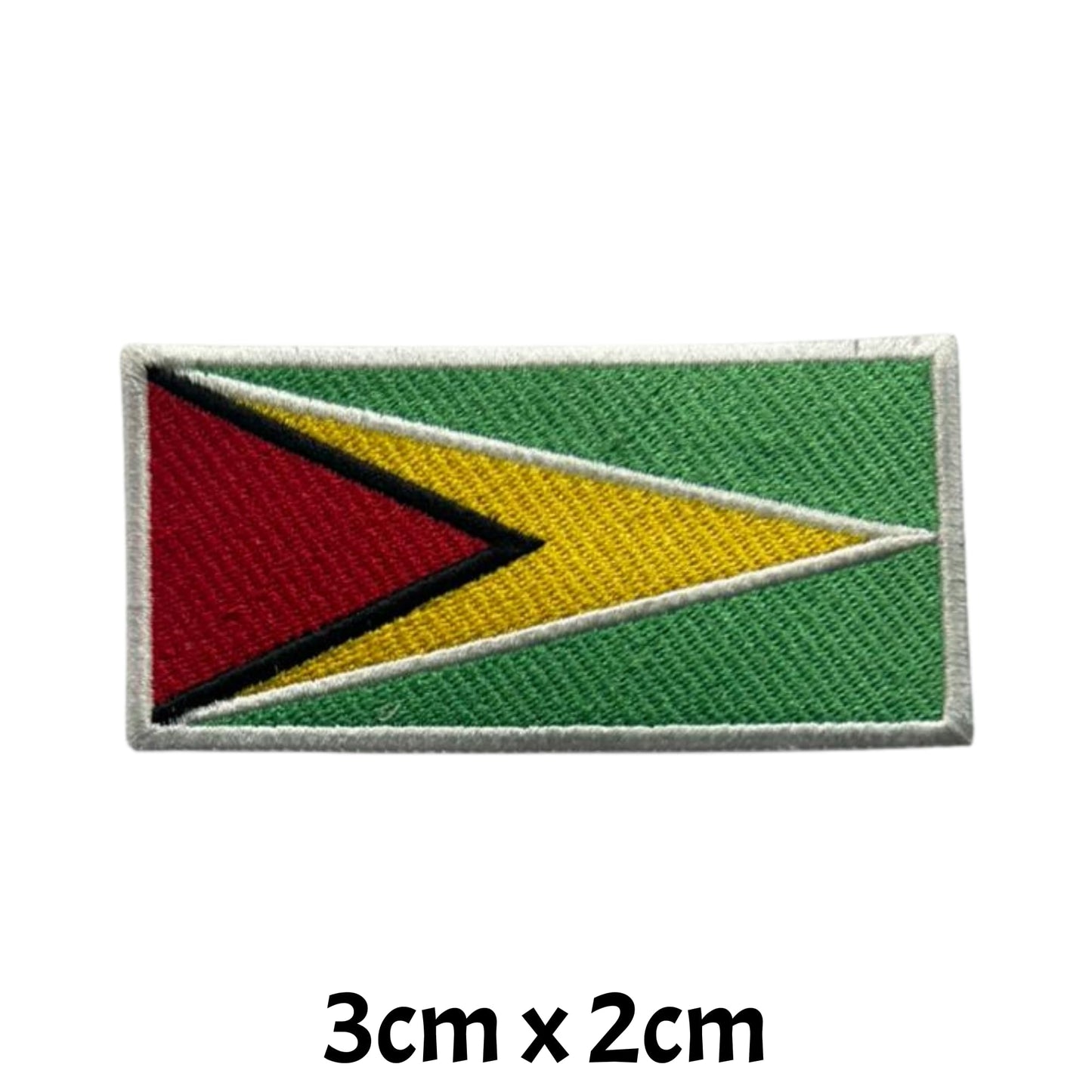 All Country Flag Patches (3 × 2 cm), Embroidered Iron-On/Sew On National Flags, Badge Traveler Gift Patch for Jacket, Backpack, Hat DIY Craft