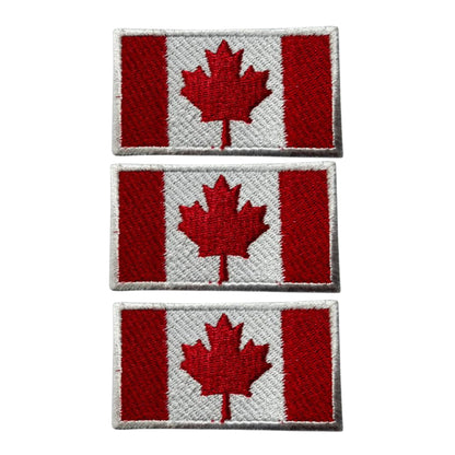 3 Pieces All Countries Flag Patches, 7×4 cm Embroidered Iron-On/Sew On National Flags, World Country Badge Appliques for Vest, Jacket, Backpack, Hat, (K-S)