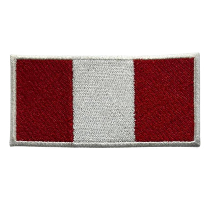 All Country Flag Patches (3 × 2 cm), Embroidered Iron-On/Sew On National Flags, Badge Traveler Gift Patch for Jacket, Backpack, Hat DIY Craft (T-Z)