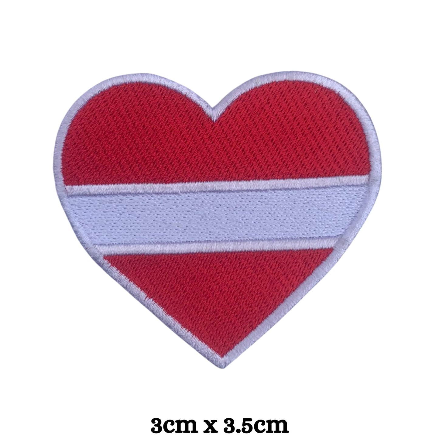 Austria Flag Embroidered Patches, Iron-On/Sew-On Applique, Shield, Round, Heart and Rectangle Flag Badges for Jackets, Bags, Uniforms, Various Sizes