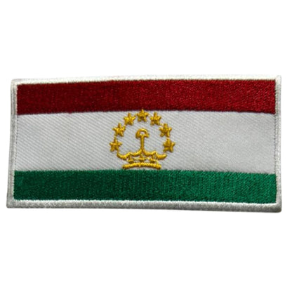 All Country Flag Patches (3 × 2 cm), Embroidered Iron-On/Sew On National Flags, Badge Traveler Gift Patch for Jacket, Backpack, Hat DIY Craft (K-S)