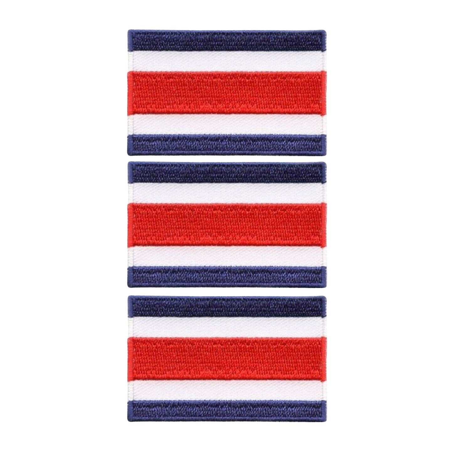 3 Pieces All Countries Flag Patches, 7×4 cm Embroidered Iron-On/Sew On National Flags, World Country Badge Appliques for Vest, Jacket, Backpack, Hat, (T-Z)